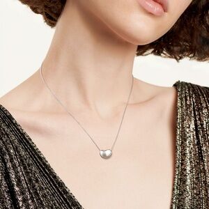 Tiffany & Co. Vintage Silver bean necklace